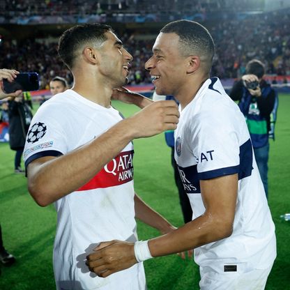 ماذا قال كيليان مبابي بعد مقابلة أشرف حكيمي في كأس أمم إفريقيا؟