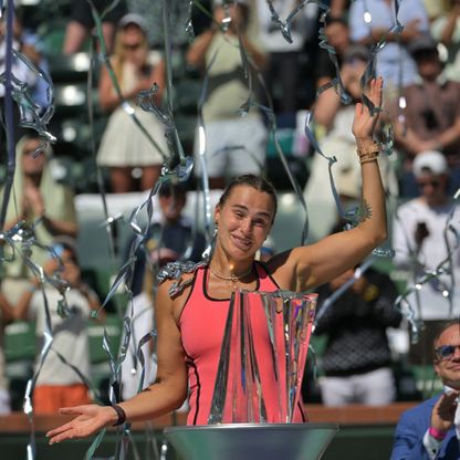 سابالينكا تحسم لقب إنديان ويلز بفوز ملحمي على ريباكينا