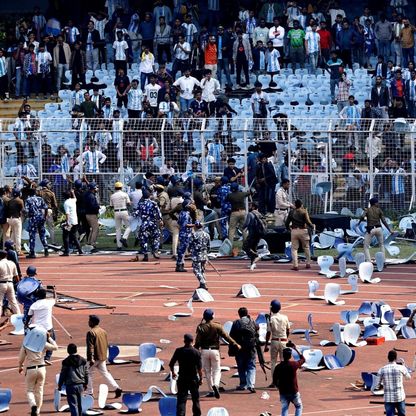 الشرطة تحتجز منظم زيارة ليونيل ميسي بعد أعمال شغب في الهند