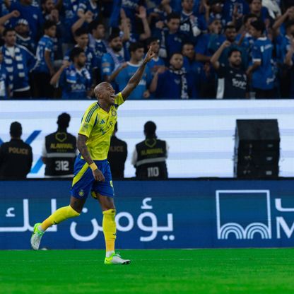 شاهد.. تاليسكا يسجل ثاني أسرع هدف في تاريخ ديربي الهلال والنصر