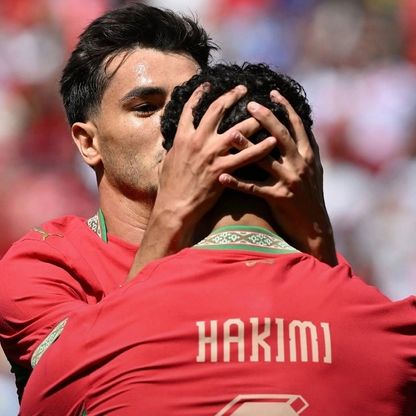 شاهد.. المغرب يباغت النرويج بهدف براهيم دياز في الشوط الأول