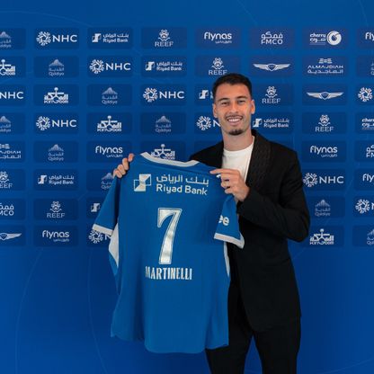 الهلال يتعاقد مع مارتينيلي جناح البرازيل من أرسنال لمدة 4 سنوات