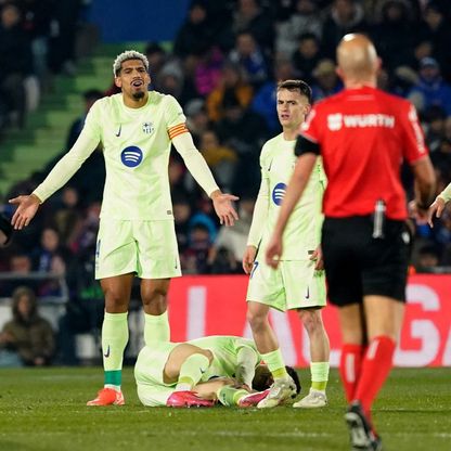 برشلونة يعادل أسوأ سلسلة في تاريخه بالدوري الإسباني
