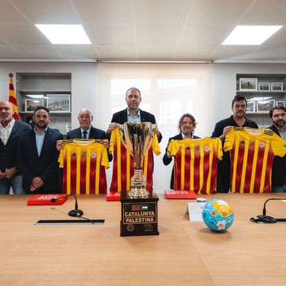 الكشف عن موعد المباراة التضامنية بين فلسطين وكتالونيا