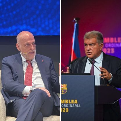 جوان لابورتا يدافع عن خافيير تيباس المهدّد بالعزل من منصبه