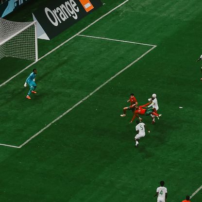 شاهد.. علامة مسجلة.. الكعبي يسجل هدفاً مذهلاً للمغرب في أمم إفريقيا