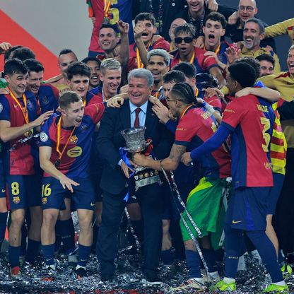 لابورتا بعد "لقب تاريخي": برشلونة سيتمحور حول يامال العبقري