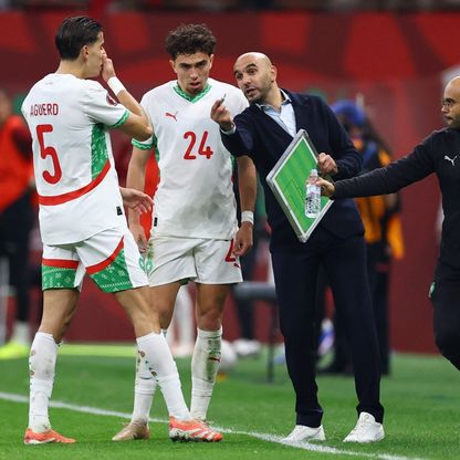 المغرب ينوي الاستعانة بـ"بطل العالم" لمساعدة الركراكي في المونديال