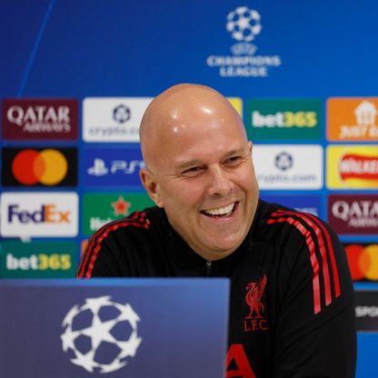 سلوت: التاريخ أثبت أننا أقوى بملعبنا ويجب التأكيد أمام غلطة سراي