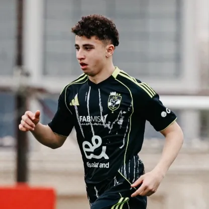 نجم فريق شباب الأهلي المصري بلال عطية