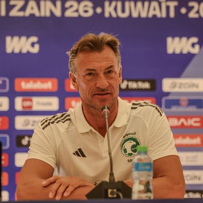 رونار: المنتخب السعودي في الكويت لإحراز لقب "خليجي 26"