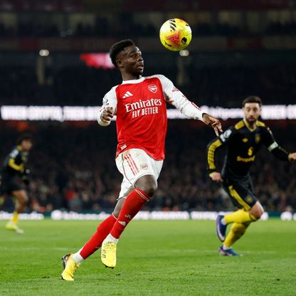 أرتيتا يعلن عودة ساكا وكالافيوري لأرسنال أمام نيوكاسل