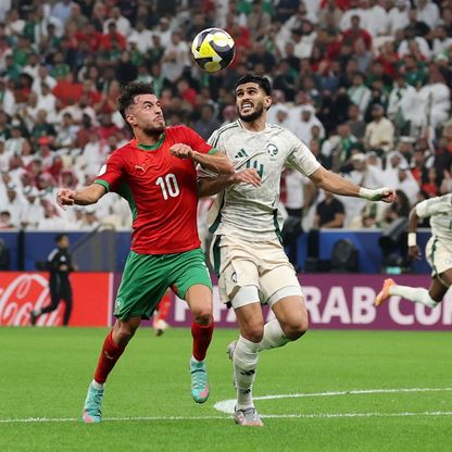 بث مباشر.. المغرب يفوز 1-0 ويرافق السعودية إلى ربع نهائي كأس العرب