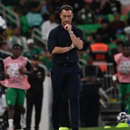 ماتياس يايسله مدرب الأهلي في لقاء الاتحاد بالدوري السعودي - 6 مارس 2026