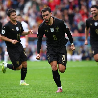 برونو فرنانديز وجواو نيفيز يرسلان البرتغال إلى كأس العالم بفوز ساحق على أرمينيا