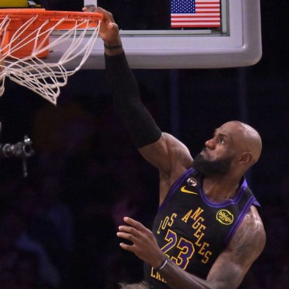 ليبرون جيمس يتصدر قائمة الأكثر تحقيقاً للانتصارات في NBA عبر التاريخ