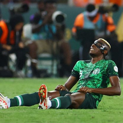 أوسيمين يغيب عن المواجهة الحاسمة بين نيجيريا وجنوب إفريقيا