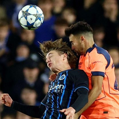 برشلونة يعلن إصابة إيريك غارسيا بكسر في الأنف