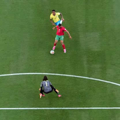 شاهد.. المغرب يتقدم بهدف جميل.. وفينيسيوس يتعادل بـ"لدغة" للبرازيل