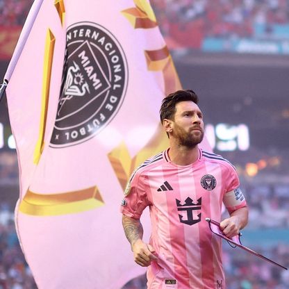 ليونيل ميسي من مباراة فريقه إنتر ميامي أمام الأهلي المصري بكأس العالم للأندية - 14 يونيو 2025