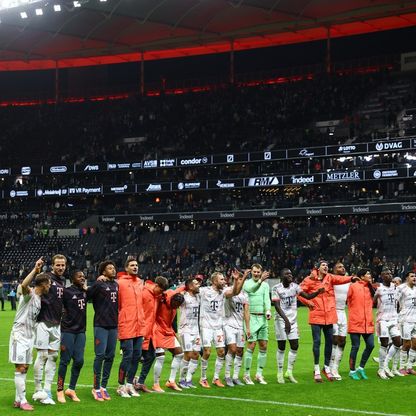 بايرن ميونيخ يحقق رقماً قياسياً بسحق آينتراخت فرانكفورت