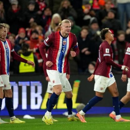 النرويج تسحق إستونيا وتصبح على أعتاب كأس العالم بعد غياب 28 عاماً