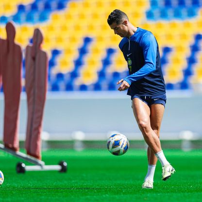 فيديو.. ريال مدريد حاضر في ذهن رونالدو حتى في تدريبات النصر