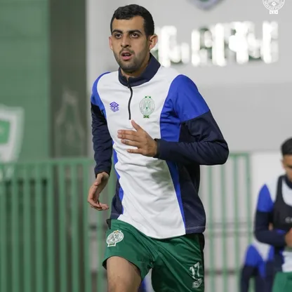 المغربي يوسف بلعمري من تدريبات الرجاء البيضاوي - 11 ديسمبر 2025