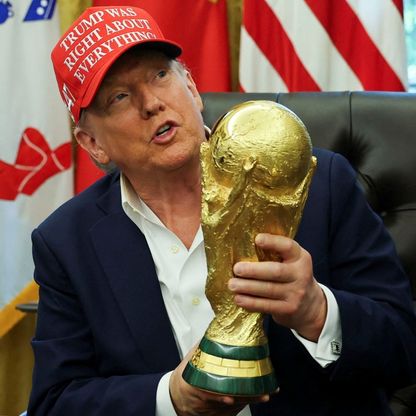 ترمب يحضر قرعة كأس العالم يوم الجمعة