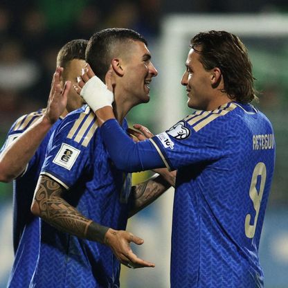 شاهد.. إيطاليا تحقق فوزاً في اللحظات الأخيرة على مولدوفا