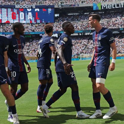 قيمة باريس سان جيرمان تزيد 226 مليون يورو بفضل الثلاثية