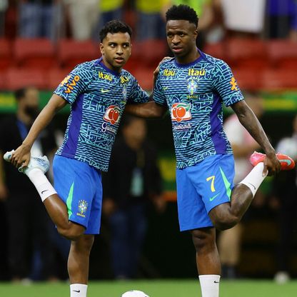 فينيسيوس ورودريغو خارج تشكيلة البرازيل وضم حارس النصر السعودي