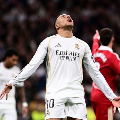 مبابي يعاني من إصابة في الركبة واحتمال غيابه عن ريال مدريد عدة أسابيع