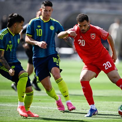 إنذار أخير قبل كأس العالم.. الأردن يخسر وديّاً أمام كولومبيا