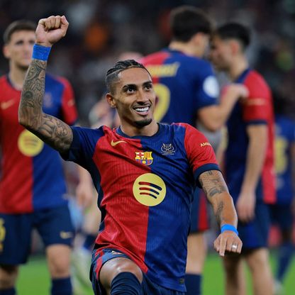 بهدفين وأسيست.. رافينيا الأفضل بكلاسيكو برشلونة وريال مدريد