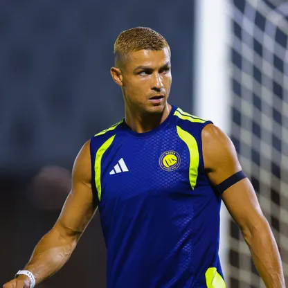 كريستيانو رونالدو نجم النصر خلال تدريب - 20 أغسطس 2026