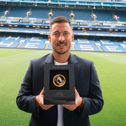 أسطورة تشيلسي هازارد ينضم لقاعة مشاهير الدوري الإنجليزي الممتاز