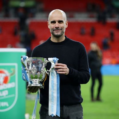 تعرف على سجل غوارديولا مع مانشستر سيتي في كأس الرابطة