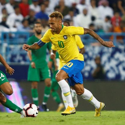 نيمار وثلاثي دوري روشن ضمن قائمة البرازيل الأولية في كأس العالم