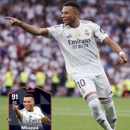 مبابي المتفجر أفضل لاعب بالدوري الإسباني في سبتمبر