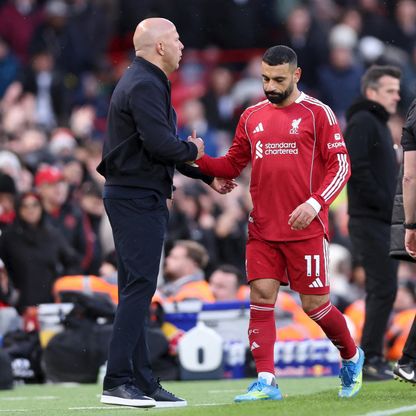 آرني سلوت: محمد صلاح يستحق وداعاً ضخماً في ليفربول