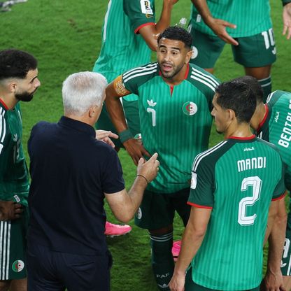 عودة رياض محرز.. تشكيلة الجزائر المتوقعة ضد الأردن بكأس العالم