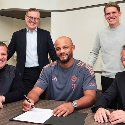 بايرن ميونيخ يمدد عقد المدرب فينسنت كومباني حتى 2029