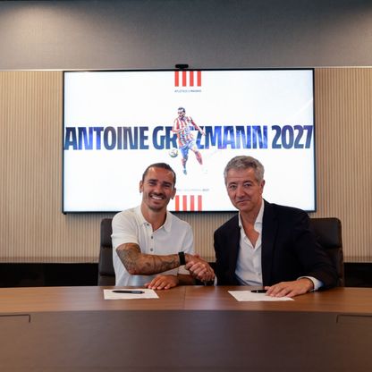 رسمياً.. غريزمان مستمر مع أتلتيكو مدريد حتى 2027