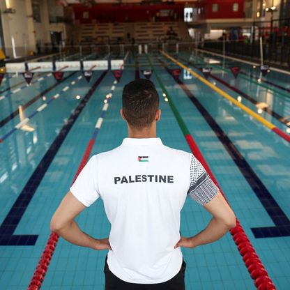 سباح فلسطيني يأمل في رفع الروح المعنوية لسكان غزة في أولمبياد باريس