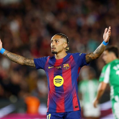 برشلونة يختتم مبارياته في كامب نو بالفوز على بيتيس