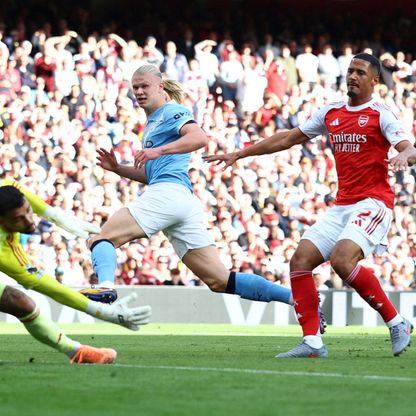 التشكيلة المتوقعة لأرسنال ومانشستر سيتي بنهائي كأس الرابطة الإنجليزية