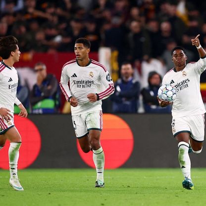 بعد خروج فينيسيوس.. ريال مدريد يصعق روما بـ "ريمونتادا" قاتلة