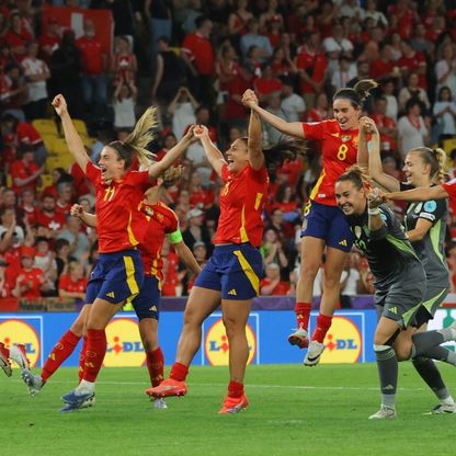 إسبانيا تستعرض قوتها أمام سويسرا وتبلغ نصف نهائي يورو السيدات