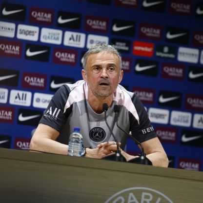 لويس إنريكي يدرك أزمة باريس سان جيرمان ويتمنى شيئاً من إندريك